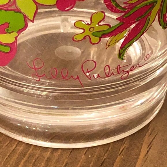 Lilly Pulitzer Lucky Charms Acrylic Cup Pint Glass - Picture 3 of 4